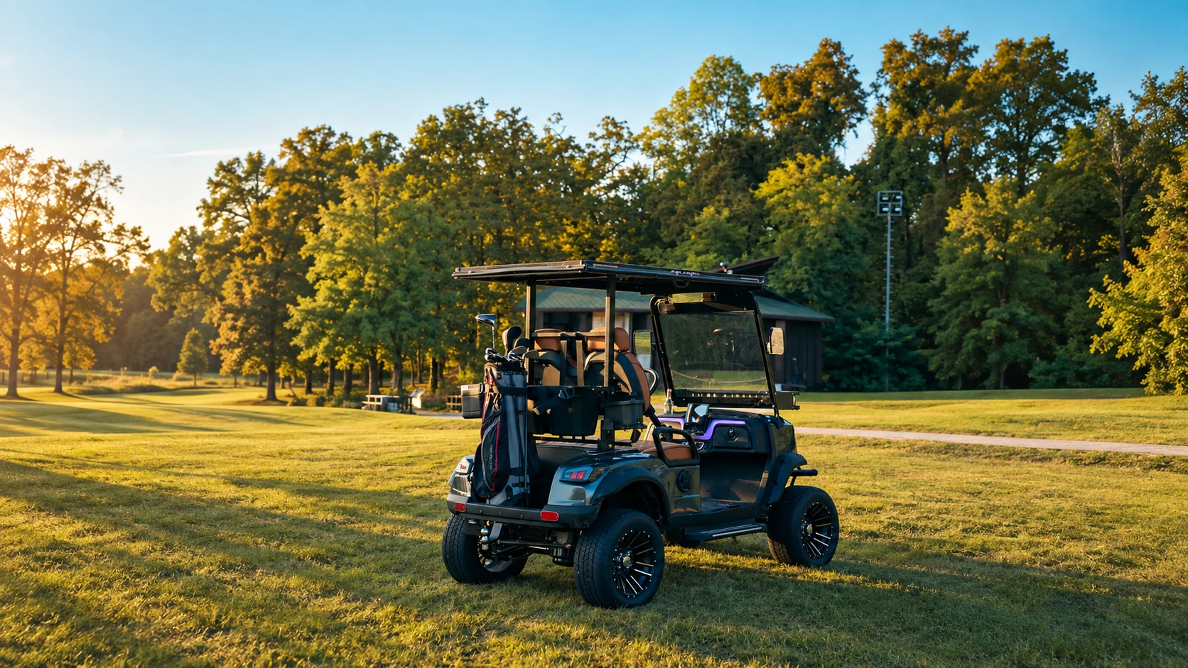 Golf Shuttle Elite 2 — rear view