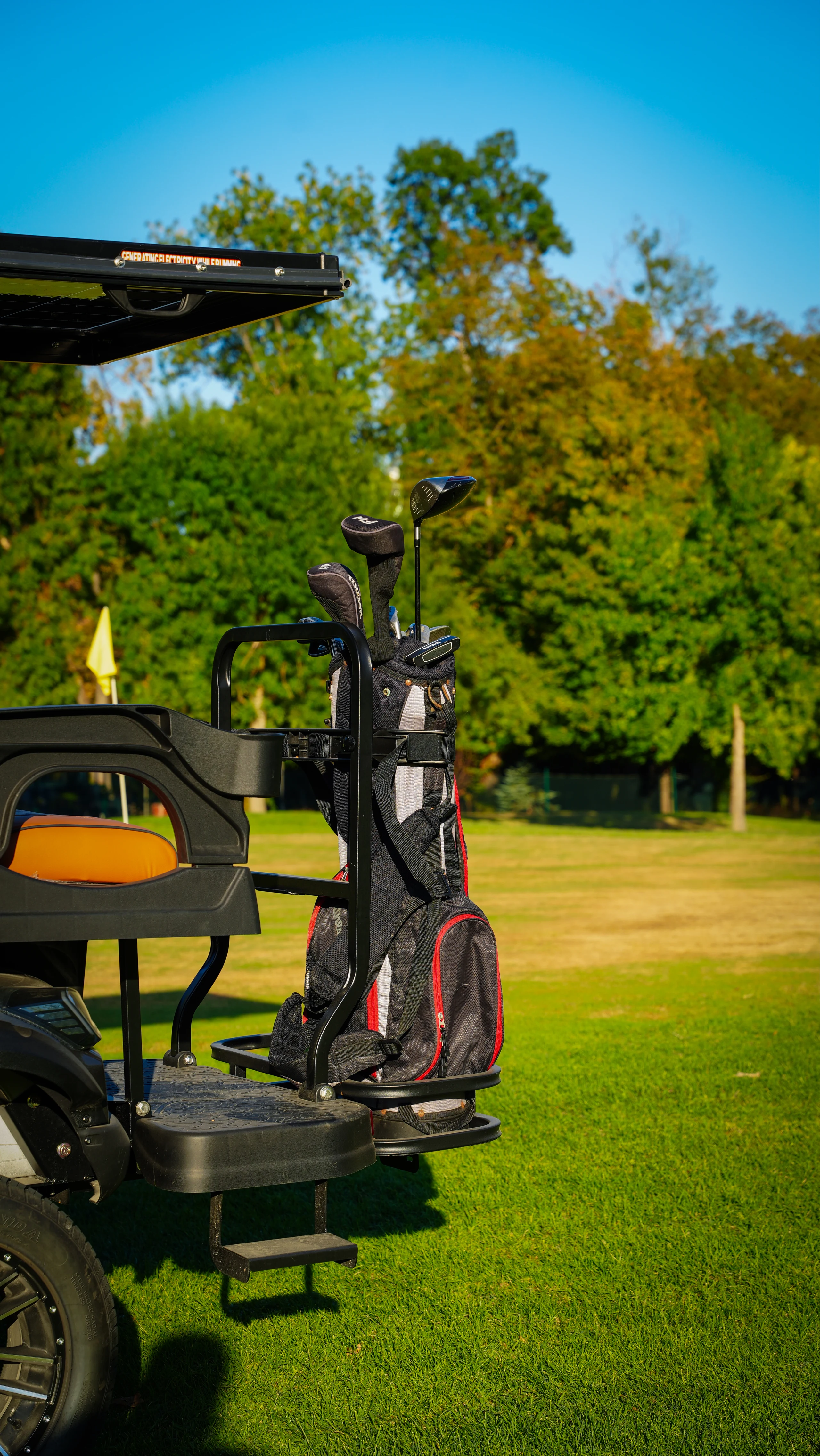 Golf Shuttle Elite 2 + 2 — golf bag holder