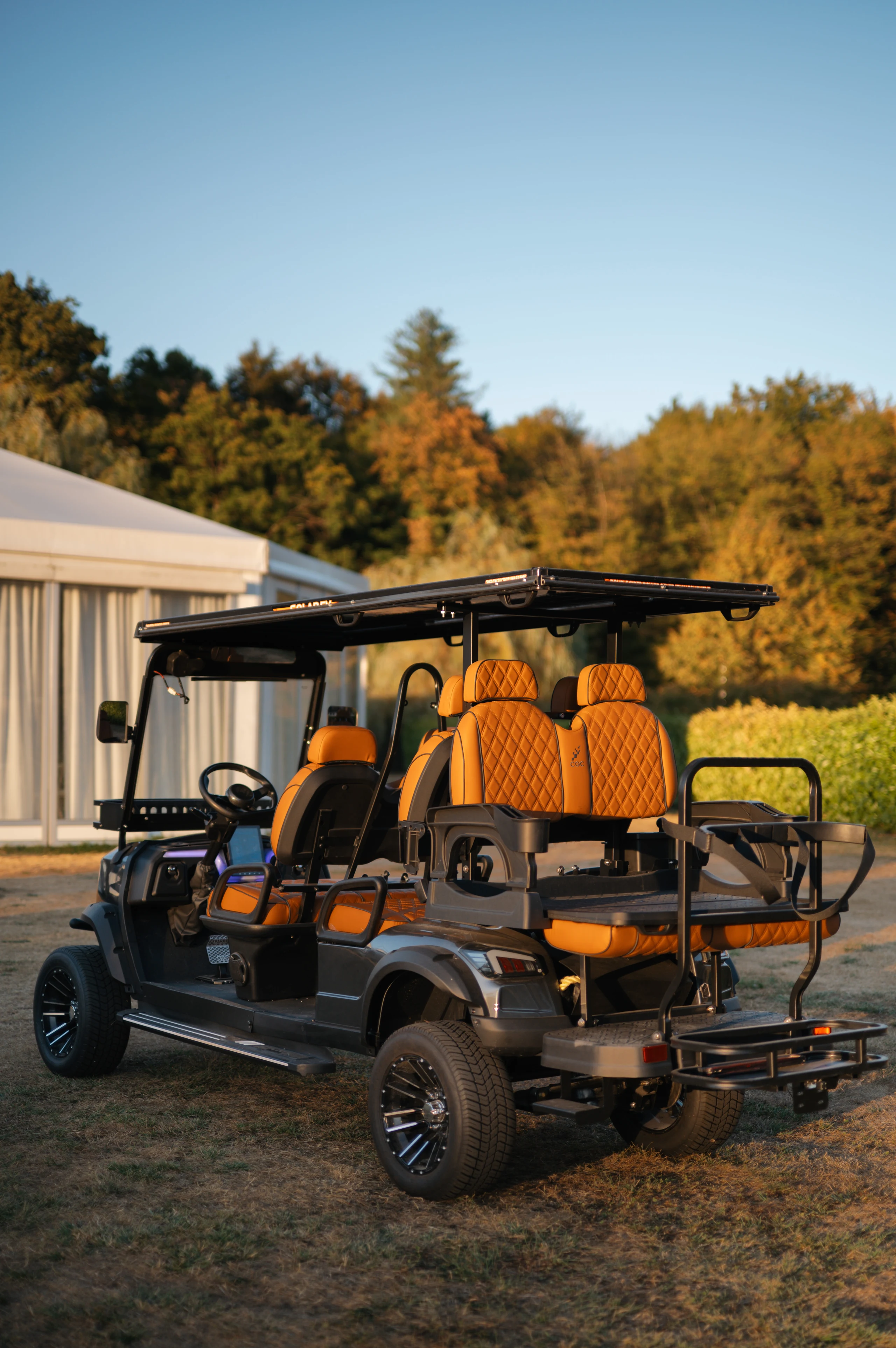 Golf Shuttle Elite 4 + 2 — rear view